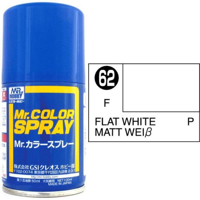 Mr Color Spray Flat White