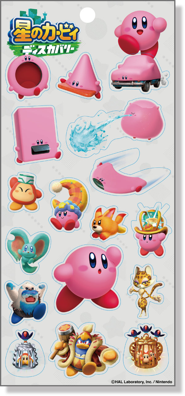 Kirby Clear Sticker (1)