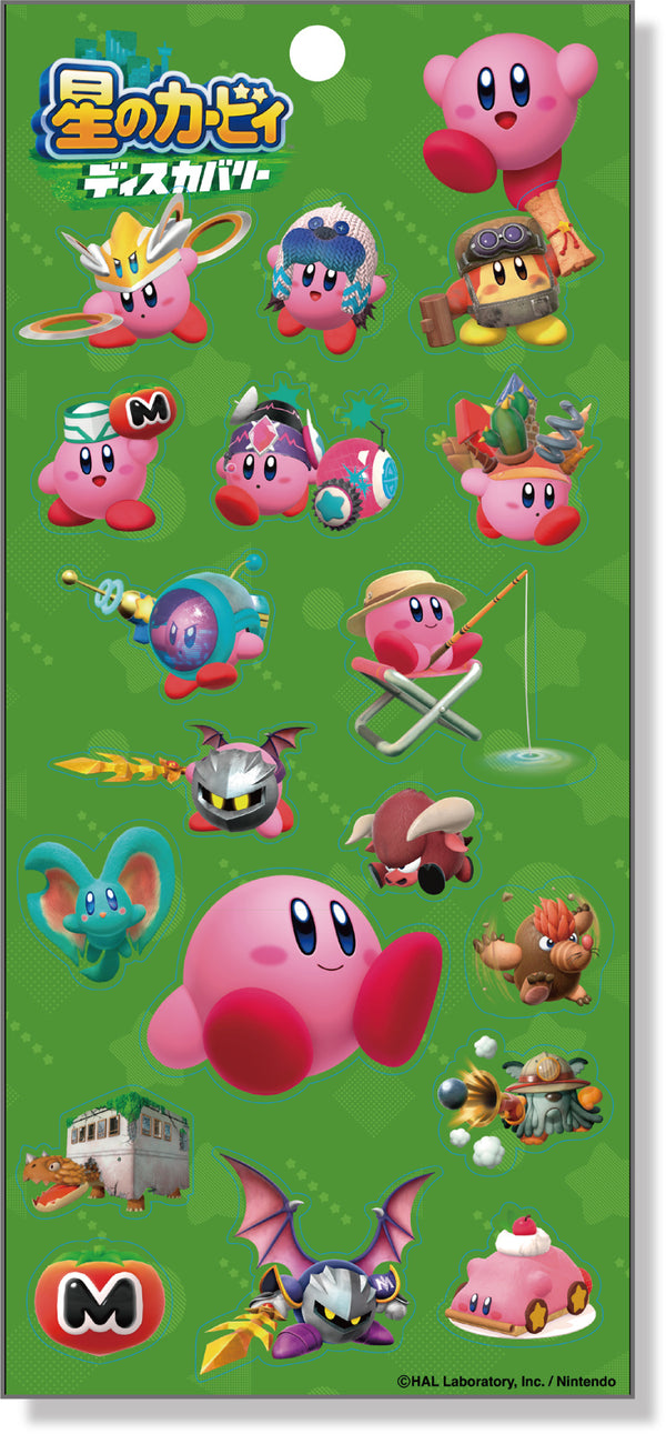 Kirby Clear Sticker (2)