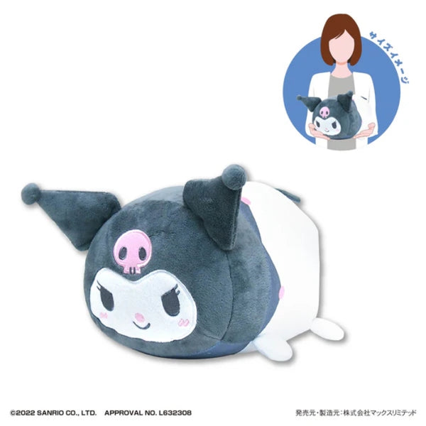 Sanrio Characters Pote Koro Mascot M Size - Kuromi