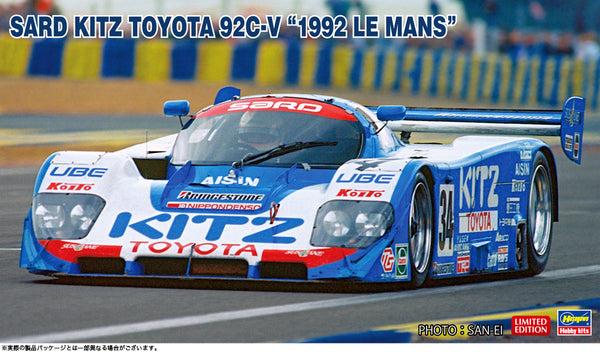 1/24 Sard Kitz Toyota 92CV 1992 Le Mans