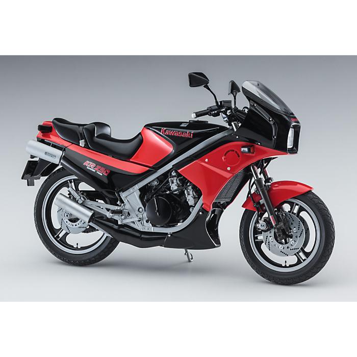 1/12  Kawasaki KR250 KR250A   BLACK/RED COLOR