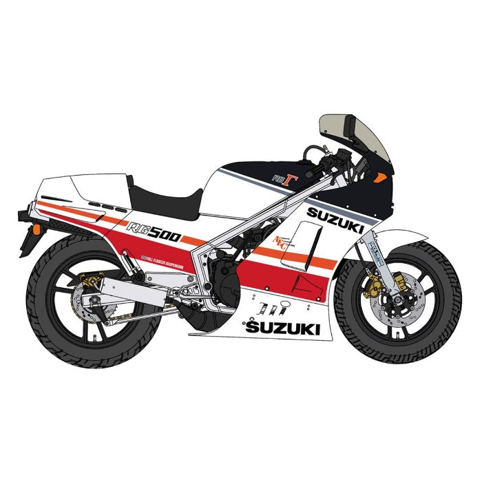 1/12 Suzuki RG500G Late Version "Red/White Color"