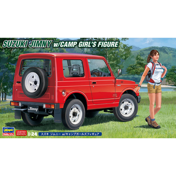 1/24  SUZUKI JIMNY w/CAMP GIRLS FIGURE