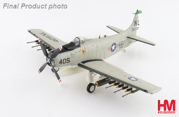 1/72 A-1H Skyraider "Last Combat Mission" 135300 VA-25 USS Coral Sea 1967_1