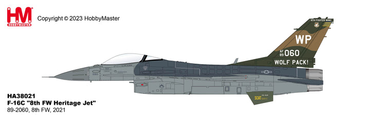 1/72 F-16C '8th FW Heritage Jet' 89-2060 8th FW 2021_2