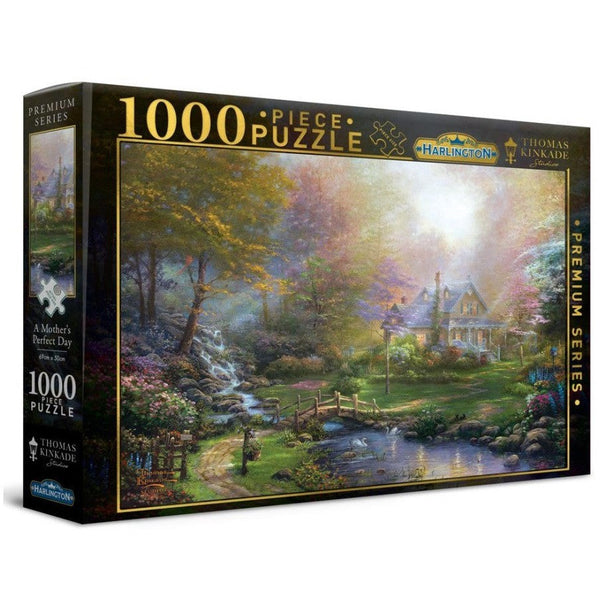 1000pc Thomas Kinkade: A Mothers Perfect Day Puzzle