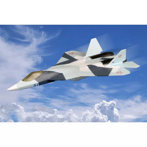 image1_200mm Russian T-50 PAK-FA Plastic Model Kit