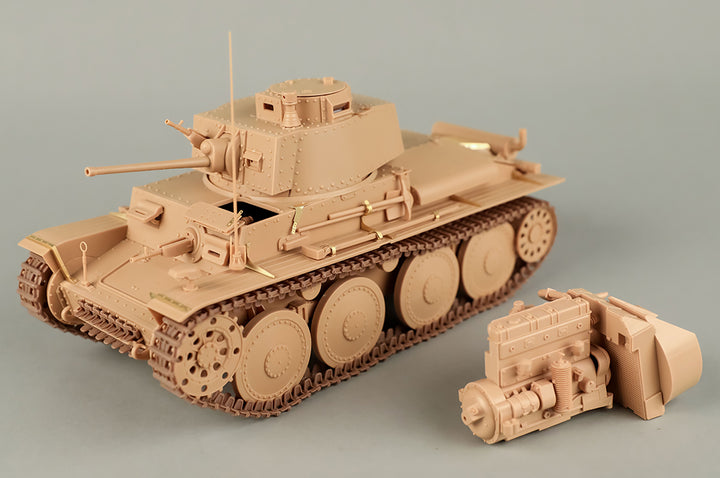 1/16 Pzkpfw 38(T) Ausf.E/F Plastic Model Kit_7