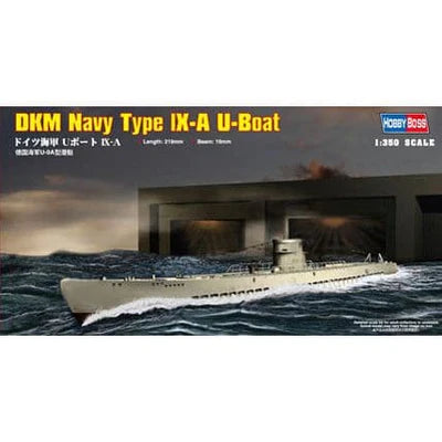 image1_1/350 DKM Navy Type lX-A U-Boat Plastic Model Kit