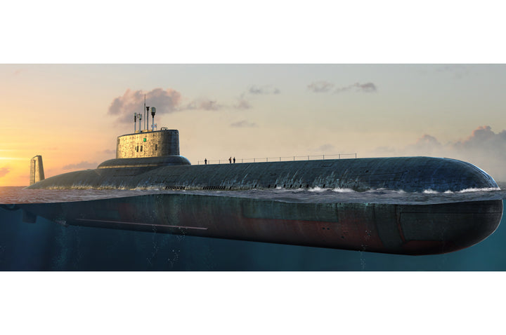 1/350 Russian Navy Typhoon Class SSBN Plastic Model Kit_1