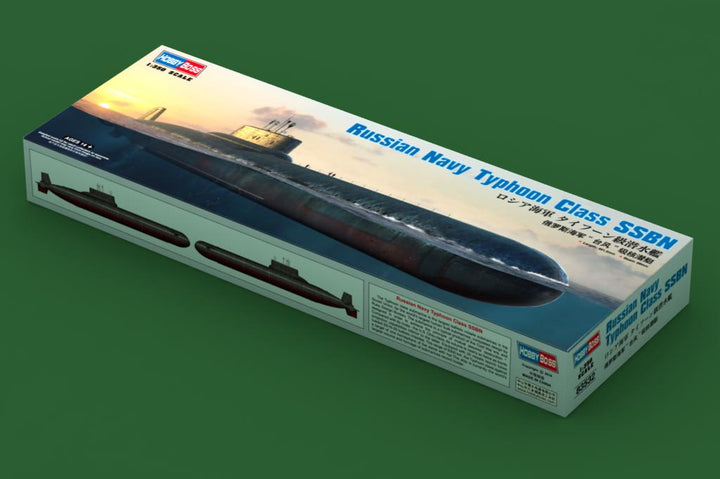 1/350 Russian Navy Typhoon Class SSBN Plastic Model Kit_2