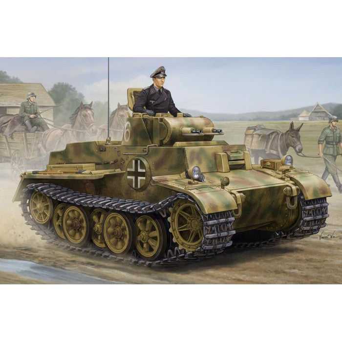 1/35 German Pzkpfw.I Ausf.F (VK1801)-Late Plastic Model Kit