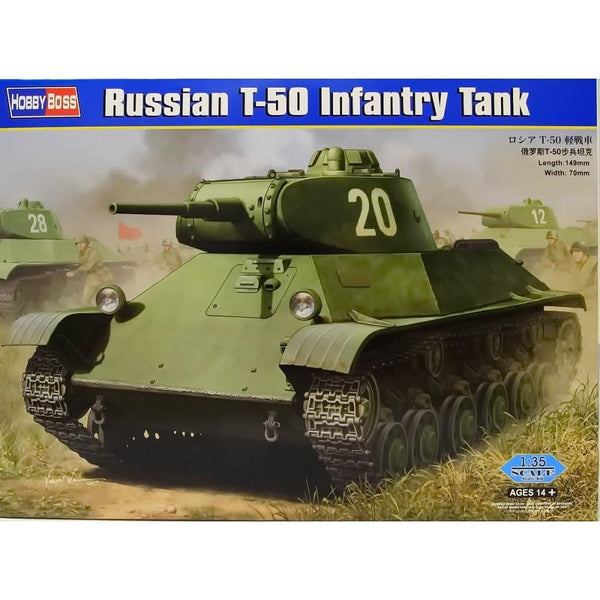 image1_1/35 Russian T-50 Infantry Tank Plastic Model Kit