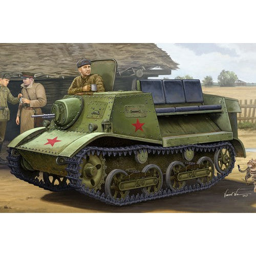 image1_1/35 Soviet T-20 Armored Tractor Komsomolets 1938 Plastic Model Kit