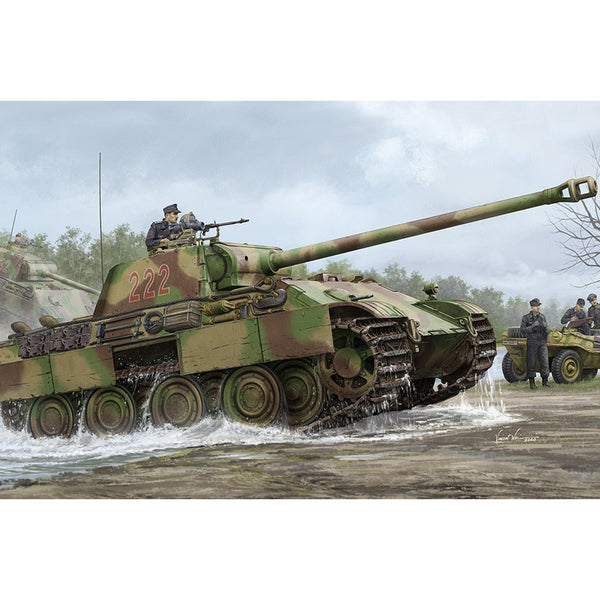 image1_1/35 German Panther G - Late Version Plastic Model Kit