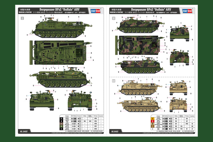 1/35 Bergepanzer BPZ2 ''Buffalo'' ARV Plastic Model Kit_4