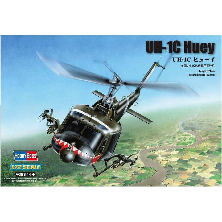 image1_1/72 UH-1C Huey Plastic Model Kit