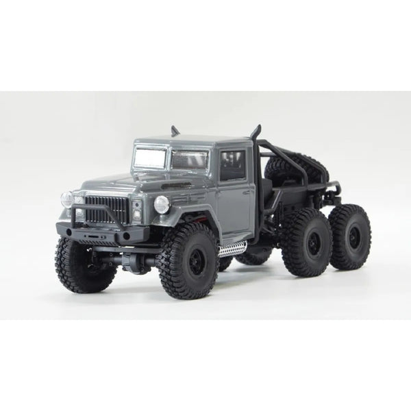 1/18 CR18 Conqueror 6x6 GREY Military Truck [1810167-GY]