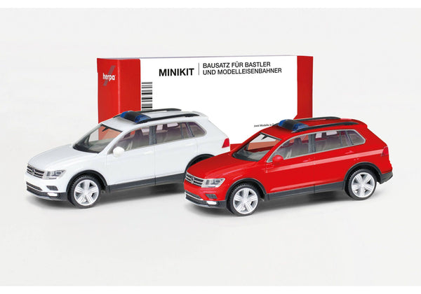 1/87 MiniKit VW Tiguan with Warning Light Bar (2 Models)