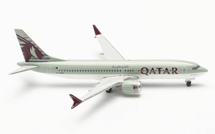 1/500 Qatar Airways Boeing 737 Max 8_1