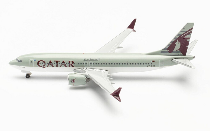 1/500 Qatar Airways Boeing 737 Max 8_2