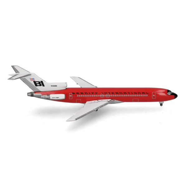 1/500 Braniff International Boeing 727-200 - Solid Red