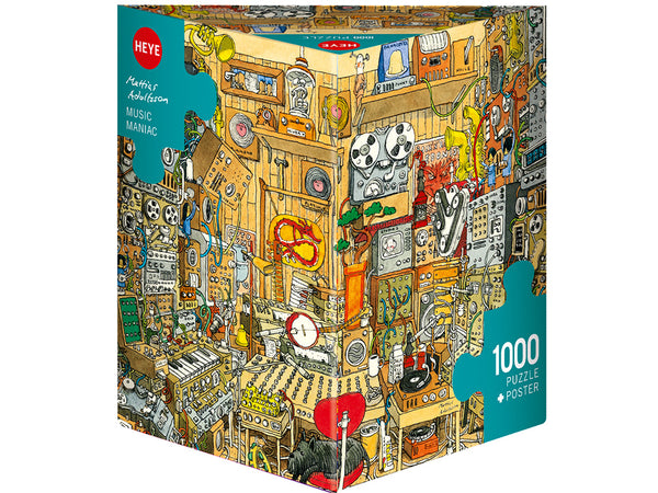 1000pc Adolfsson Music Maniac Puzzle_1