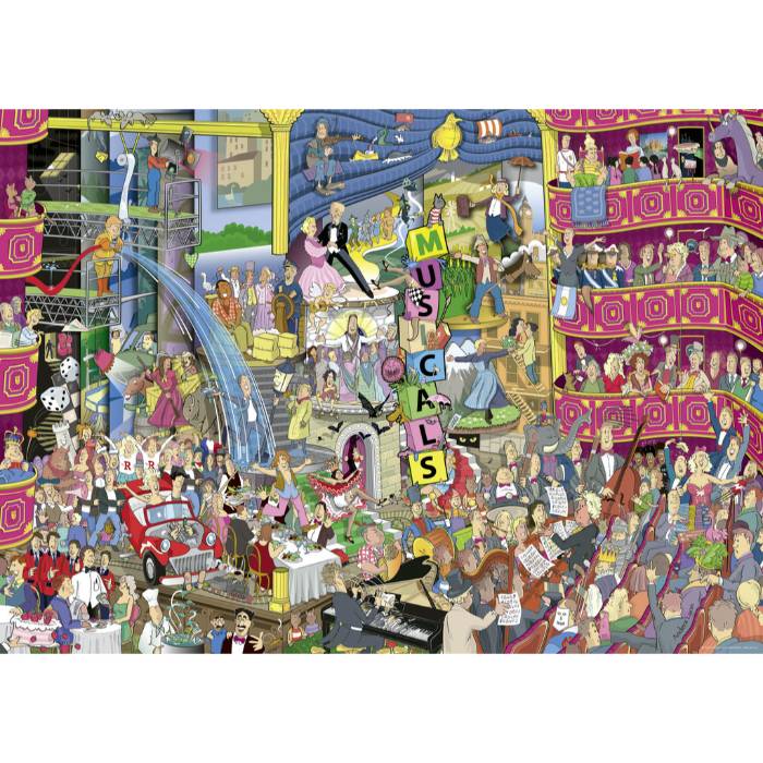 1000pc Lyon Best of Musicals Puzzle