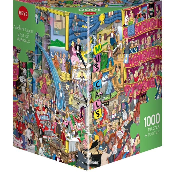 1000pc Lyon Best of Musicals Puzzle