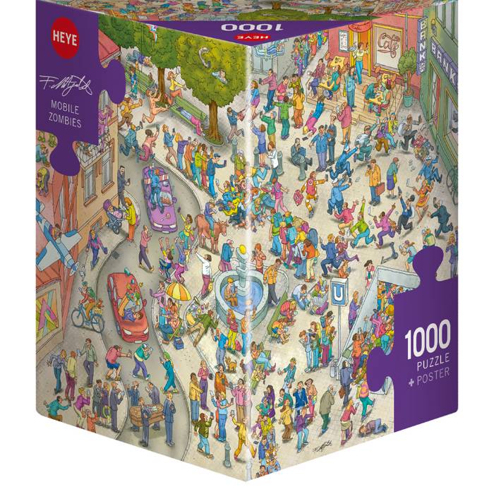 1000pc Mitgutsch Mobile Zombies Puzzle