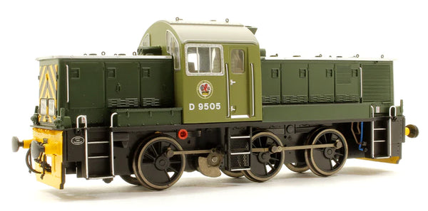 OO Class 14 BR Green with Wasp Ends D9505_1