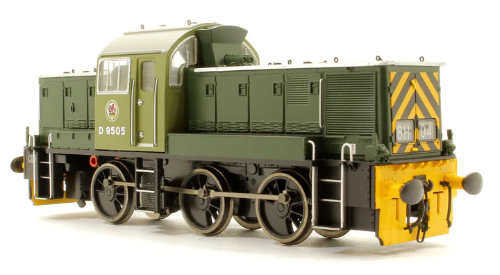 OO Class 14 BR Green with Wasp Ends D9505_2