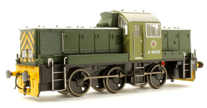 OO Class 14 BR Green with Wasp Ends D9505_3