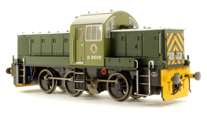 OO Class 14 BR Green with Wasp Ends D9505_4