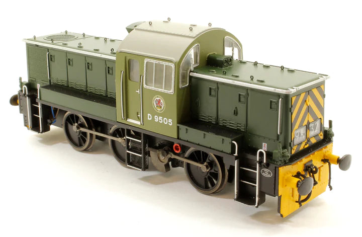 OO Class 14 BR Green with Wasp Ends D9505_7