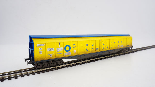 OO Cargowaggon Blue Circle Cement Yellow 2797 611-1