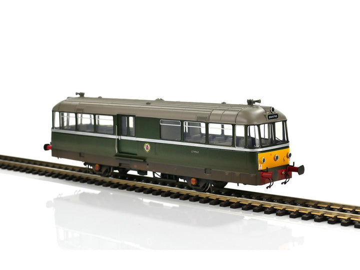 OO BR Green With Small Yellow Panels E79960 - Weathered 21-Pin