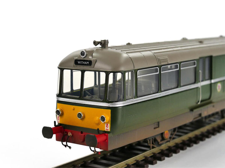 OO BR Green With Small Yellow Panels E79960 - Weathered 21-Pin