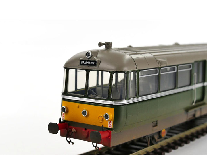 OO BR Green With Small Yellow Panels E79960 - Weathered 21-Pin