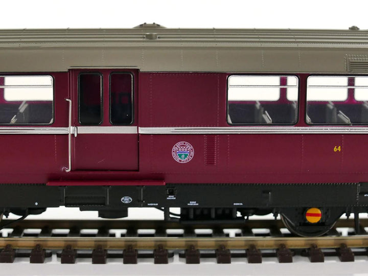 OO KWVR Red Railbus No. 64 21-Pin