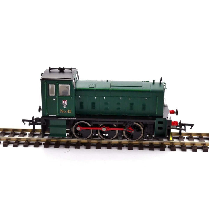 OO Ruston 165DE NCB Dark Green No. 45 DCC Ready 18 Pin