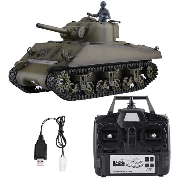 1/16 M4A3 Sherman 3898-1 RC Tank RTR 7.0 Version