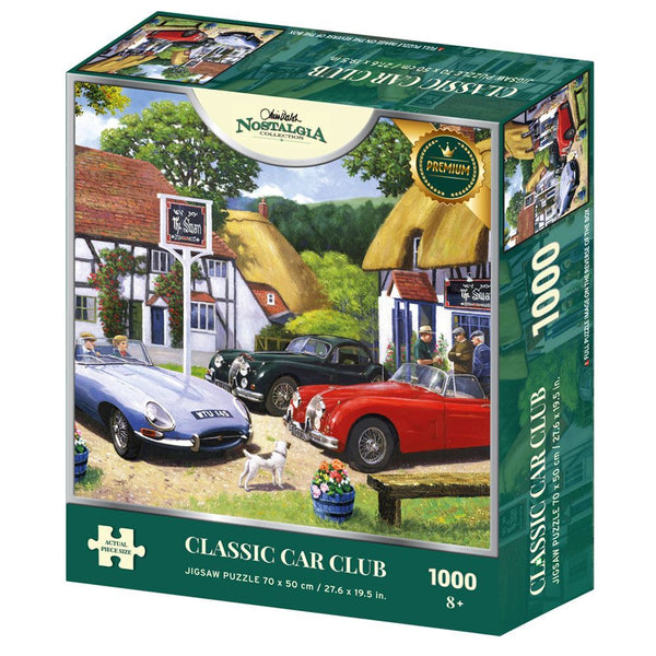 1000pc Nostalgia: Classic Car Club