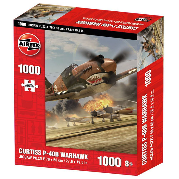 1000pc Airfix Curtiss P-40B Warhawk