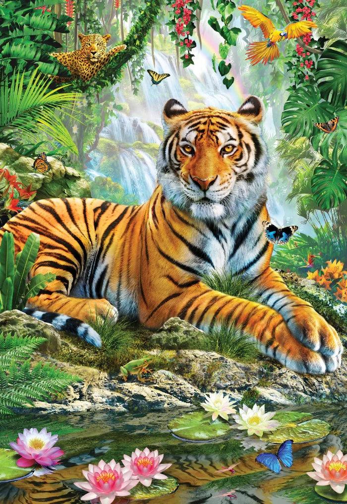 200pc XL Club Tiger Eye Jigsaw Puzzle