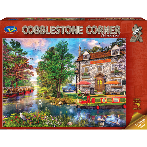 1000pc Cobblestone Corner: Pub on the Canal