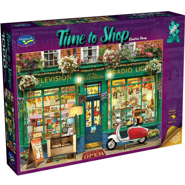 1000pc Time To Shop: Electric Shop