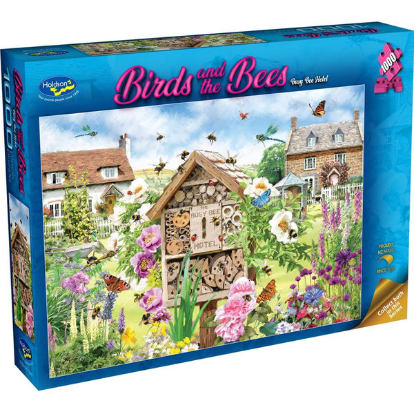 1000pc Birds and the Bees: Busy Bee Hotel