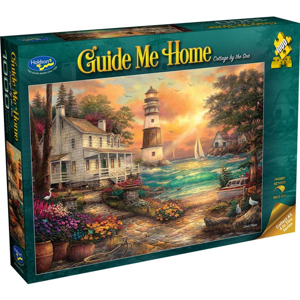 1000pc Guide Me Home: Cottage By The Sea